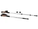 Silver Nordic Walking Pole with Cork Handle (1 pc)