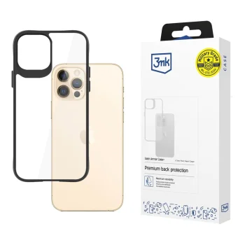 3mk Satin Armor Case+ for iPhone 12 Pro Max Transparent