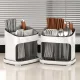 Kitchen Cutlery Drainer and Organizer, Grey