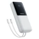 Baseus Lipow 20000mAh 22.5W Powerbank with two built-in cables with additional Baseus Simple USB-A - USB-C 3A 20cm...