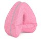 Anatomical Orthopedic Knee Leg Cushion Pillow with Memory Foam, Pink