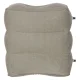 Inflatable Footrest and Travel Ottoman Puff, 3 Heights, Grey