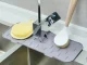 Silicone Sink Faucet Drip Catcher Mat 37x14cm