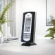 Mebus 11146 Radio-Controlled Weather Station, Black/Silver