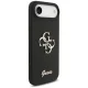 Guess Silicone Big 4G Script Case for iPhone Air, Black