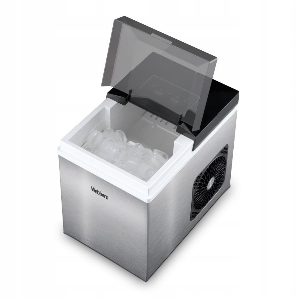 WEBBER Countertop Ice Maker 165W, 10 kg/24h Capacity (3)