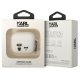 Karl Lagerfeld силиконовый чехол для AirPods 3 KLACA3SILKCW Белый
