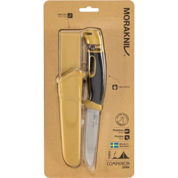 Morakniv Companion Spark Outdoor Knife, Yellow
