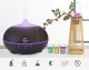 Carruzzo Electric Ultrasonic Air Humidifier Diffuser with Remote Control and Essential Oils for Aromatherapy, 500 ml