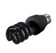 UV Ultraviolet Germicidal Light Disinfection Sterilizing Lamp Bulb E27, 15W - Black