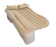 Inflatable Car Air Bed Back Seat Rest Foldable Mattress for Travel Camping, Beige
