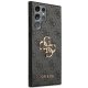 Guess 4G Big Metal Logo Case for Samsung Galaxy S24 Ultra, Black