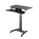 Maclean MC-835 Electric Height Adjustable Desk, Black