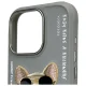 Nimmy iPhone 16 Pro Max Case Glasses Cool Dog, Gray