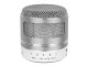 Wireless Portable Mini Bluetooth Speaker MP3 Radio FM USB MicroSD, Silver