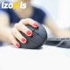 Izoxis 26628 Ergonomic Vertical Wireless Mouse, Black
