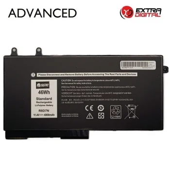 Laptop Battery Extra Digital for Dell R8D7N, 4000mAh, 11.1V
