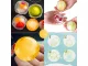 Ice Ball Maker Mold Set, 4 Pcs, Transparent