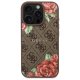 Guess iPhone 16 Pro Max Case 4G Flowers Print MagSafe, Brown