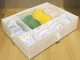 Drawer Organizer for Underwear and Socks, 7 Compartments, 44x34x11cm, White