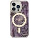 Guess iPhone 14 Pro Case Leopard MagSafe, Pink