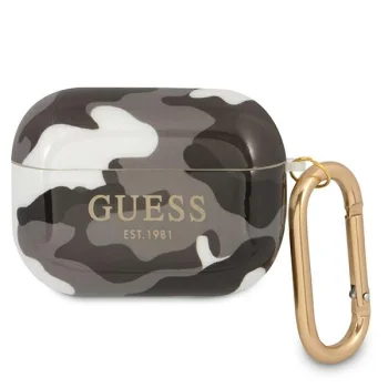 Guess Camouflage AirPods Pro Case, Black