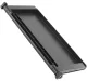 Adjustable TV Top Shelf for Monitors and Screens, 32.5 x 16 cm, Black