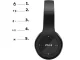 P47 Wireless Bluetooth Headphones with Microphone and FM Radio, Black