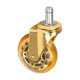 Activeshop Roll Speed Stool Wheels Set (5 pcs), Gold