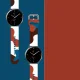 Camo Silicone Band for Samsung Galaxy Watch 45/46/47mm (Pattern 8)