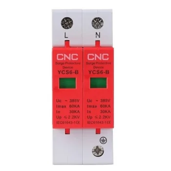 Surge Protection Device 2P, Class B, 30-60 kA, 385V AC