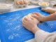 Silicone Pastry Mat 70x50 cm, Blue