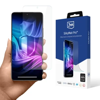 Xiaomi Poco F6 Pro 3MK Silky Matt Pro Hydrid Flexible Protecion Glass