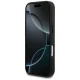 Mercedes iPhone 17 Pro Case Leather Laurel Leaves MagSafe, Black