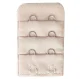 Bra Extenders Set of 3 (White, Black, Nude)