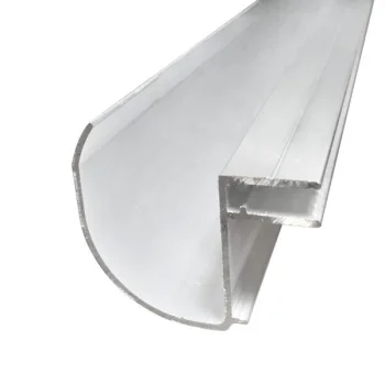 Aluminum Water Gutter for 10 mm Polycarbonate Sheets 2.10 m