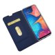 Samsung Galaxy A20e (SM-A202F) Magnetic Leather Case Cover Card Holder, Blue