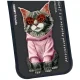 Nimmy Glasses Cool Cat Case for iPhone 17 Pro, Black