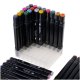 Double-Sided Alcohol Markers in Case 48 pcs + Stand