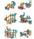 Light Magnetic Blocks Ball Track, Set of 110 Pcs