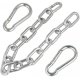 Hammock Chair Garden Swing Hanging Mounting Set Assembly Kit (Сhain, Сarabiners)