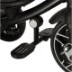 Ikonka TRIKE FIX Elite 2-in-1 Tricycle / Stroller, Black