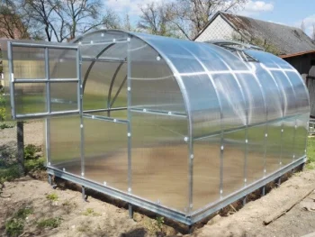 Greenhouse Klasika 12 (3X4M) With Foundations And 6Mm Polycarbonate Coating; 4779037490202