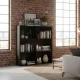 ModernHome 3-Tier Standing Bookcase, 80x24x87 cm, Black