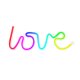 Светодиодная неоновая вывеска RGB LOVE FLRN01 с пультом Forever Light