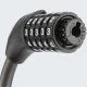 Rockbros RKS531 5-Digit Combination Steel Cable Bike Lock with LED, 180 cm