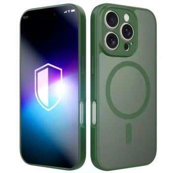 3mk Misty MagCase for Apple iPhone 16 Pro Max, Green