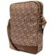 Сумка Guess для планшета 10\" GCube Stripe, коричневая