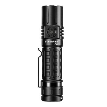 LED Tactical Flashlight Superfire A20 1700lm 300m
