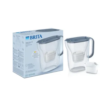 Water Filter Jug Brita Style Essential 2.4L, Stone Blue